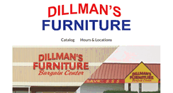 Desktop Screenshot of dillmanfurniture.com